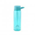 Ozark Trail 24-Ounce Double-Wall Tritan Water Bottle with Flip Straw Lid, Teal