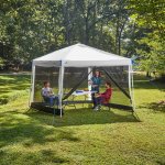 OT Instant Canopy Mesh Curtain