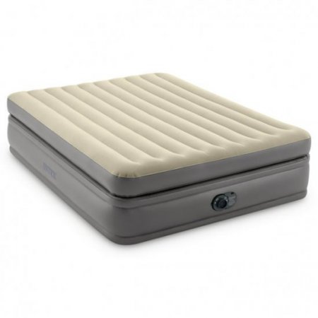 Intex Comfort 20" Elevated Airbed With Fiber-Tech IP, Queen