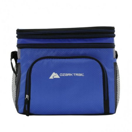 Ozark Trail 12-Can Soft-Sided Cooler, Blue