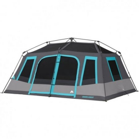 Ozark Trail 14'x10' 10-Person Dark Rest Instant Cabin Tent, 37.7 lbs