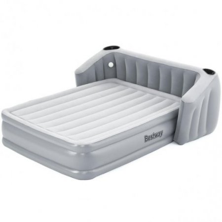 Bestway Wingback 17" Queen Air Mattress with Built-in Pump