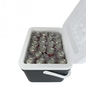 Ozark Trail 30 QT Hard Side Cooler, 42-Can Capacity, Gray