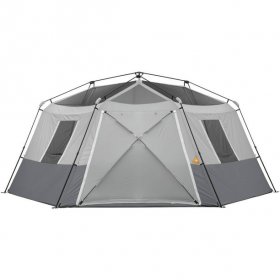 Ozark Trail 17' x 15' Person Instant Hexagon Cabin Tent, Sleeps 11