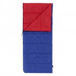 Ozark Trail Youth warm weather rectangle sleeping bag - Blue & Red (youth size 64" x 28")