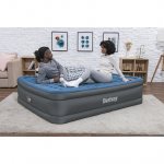 Bestway Tough Guard 18" Queen Air Mattress with Built-in Pump