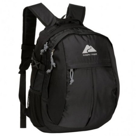 Ozark Trail Hiker Backpack 25 Liter, Black