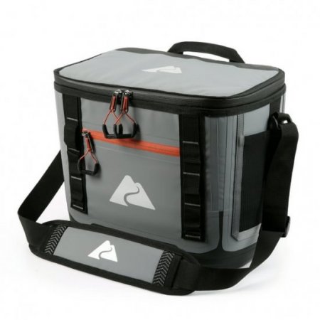 Ozark Trail 12 Can Welded Cooler with Microbran Antimicrobial Protection & Thermal Insulation, Gray