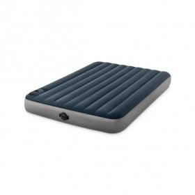 Intex Dura-Beam Single High Airbed Mattress with Built-In 2-Step Pump - QUEEN