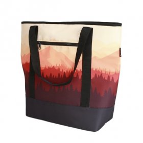 Ozark Trail 50 cans Cooler Tote, Mountain Print