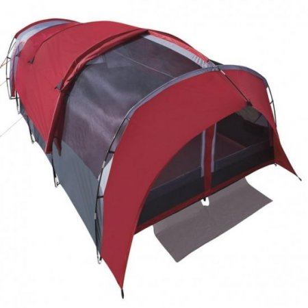 Ozark Trail 10-Person Tunnel Tent, with Vestibule for Gear Storage