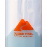 Ozark Trail 22 Fluid Ounces Insulated Cycling Water Bottle, White and Black