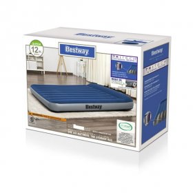 Bestway 12" Tritech Queen Air Mattress with Built-in Pump