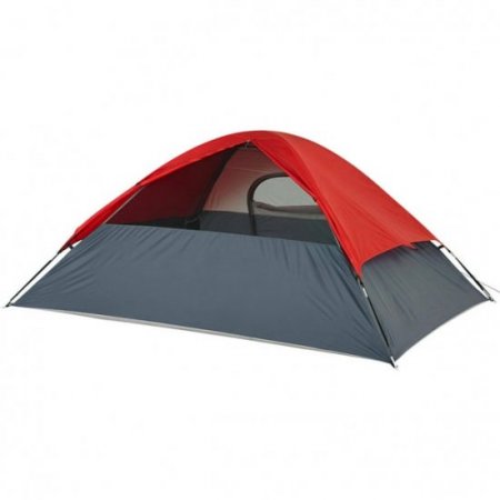 Ozark Trail 4-Person Dome Backpacking Tent, with Integrated E-Port for Camping