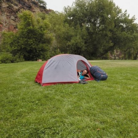 Ozark Trail 1-Person Backpacking Tent, with Large Door for Easy Entry, Carry Weight-4.4lbs.