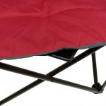 Ozark Trail Camping Chair, Red, Adult