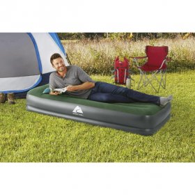 Ozark Trail Tritech 14" Air Mattress with In & Out Pump, Twin