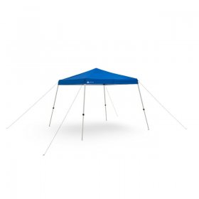 Ozark Trail 10' x 10' Instant Slant Leg Pop-up Canopy Outdoor Shading Shelter, Blue