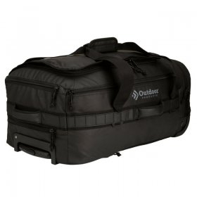 Outdoor Products 43 Ltr Red-Eye Duffel Bag, Black, Unisex, Polyester